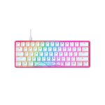 Teclado HyperX Alloy Origins 60 Pink Red Switch