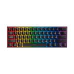 Teclado Fantech MaxFit61 Black | Switch Red