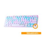 Teclado HypeLegend Rebel 60% White Outemu Brown
