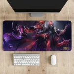 Mousepad League of Legends Jhin Oscuridad Cósmica Aniquiladora 60x35cmX2mm