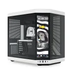 Hyte Y70 LCD - White / Black