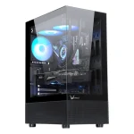 Gabinete Formula Crystal Z1 Black